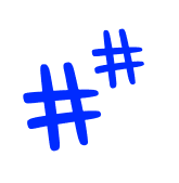 Hashtags estratégicas