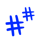 Hashtags estratégicas